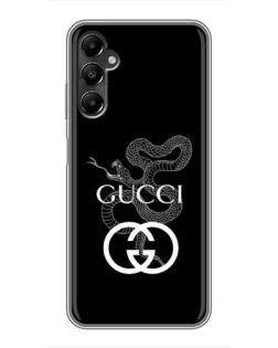 Чехол для Samsung Galaxy A05s с картинкой «Gucci — серебряная змея»