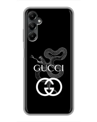 Чехол для Samsung Galaxy A05s с картинкой «Gucci — серебряная змея»