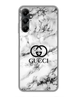 Чехол для Samsung Galaxy A05s с картинкой «Gucci — мраморный шик»