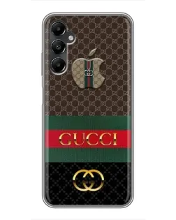 Чехол для Samsung Galaxy A05s с картинкой «Gucci — брендированный десерт»