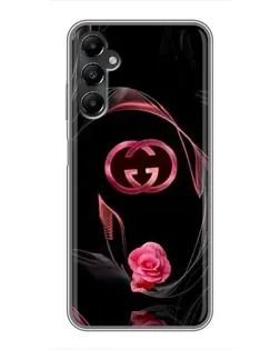 Чехол для Samsung Galaxy A05s с картинкой «Gucci — неоновая роза»