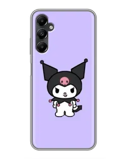 Чехол для Samsung Galaxy A05s с картинкой «Kuromi — нежный фиолетовый»