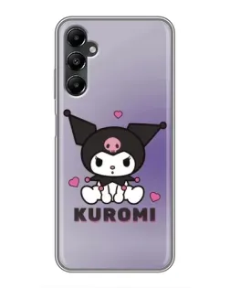 Чехол для Samsung Galaxy A05s с картинкой «Kuromi — фиолетовый арт»