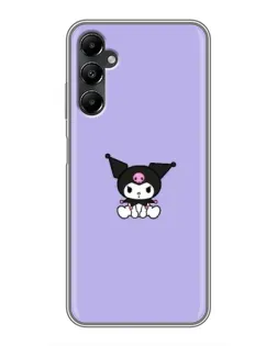 Чехол для Samsung Galaxy A05s с картинкой «Kuromi — фиолетовый минимализм»