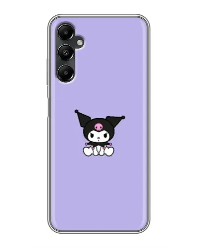 Чехол для Samsung Galaxy A05s с картинкой «Kuromi — фиолетовый минимализм»