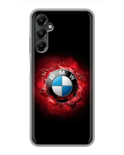 Чехол для Samsung Galaxy A05s с картинкой «Логотип BMW — вспышка»