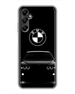 Чехол для Samsung Galaxy A05s с картинкой «BMW — взгляд из темноты»
