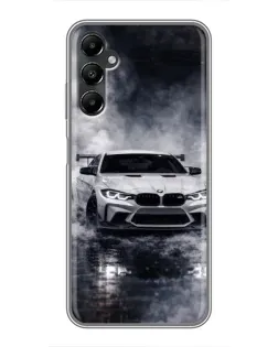 Чехол для Samsung Galaxy A05s с картинкой «BMW сквозь туман»