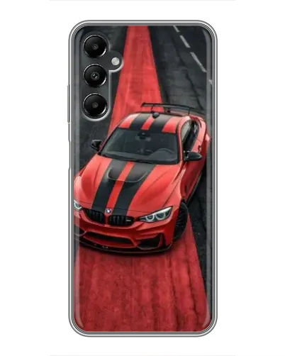 Чехол для Samsung Galaxy A05s с картинкой «BMW на красной дорожке»