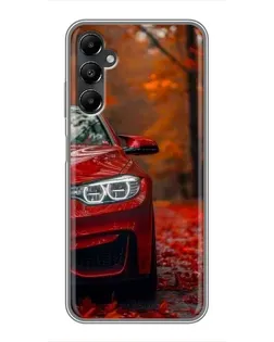 Чехол для Samsung Galaxy A05s с картинкой «Осенняя BMW M4»