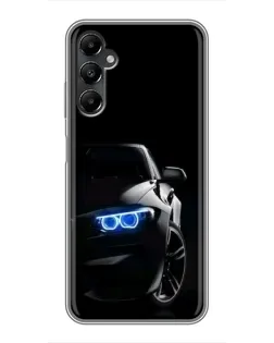 Чохол для Samsung Galaxy A05s з картинкою «BMW — нічний погляд» Чохол для Samsung Galaxy A05s з картинкою «BMW — нічний погляд»