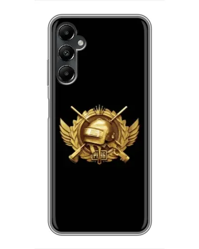 Чехол для Samsung Galaxy A05s с картинкой «PUBG — оранжевый градиент»