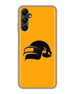 Чехол для Samsung Galaxy A05s с картинкой «PUBG — золотой шлем»