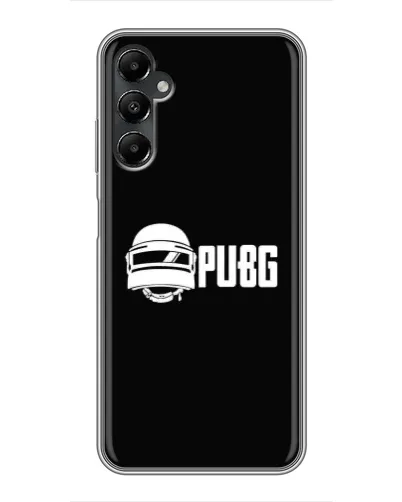 Чехол для Samsung Galaxy A05s с картинкой «PUBG — классический лого»