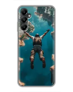 Чехол для Samsung Galaxy A05s с картинкой «PUBG — свободное падение»