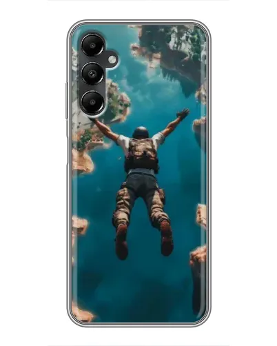 Чехол для Samsung Galaxy A05s с картинкой «PUBG — свободное падение»