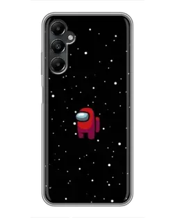 Чехол для Samsung Galaxy A05s с картинкой «Красный Among Us»
