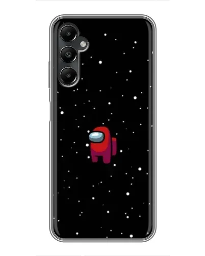 Чехол для Samsung Galaxy A05s с картинкой «Красный Among Us»