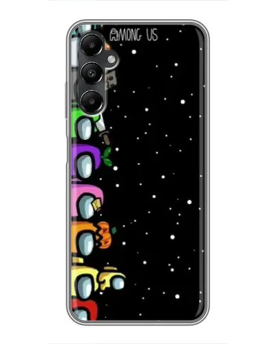 Чехол для Samsung Galaxy A05s с картинкой «Команда Among Us»