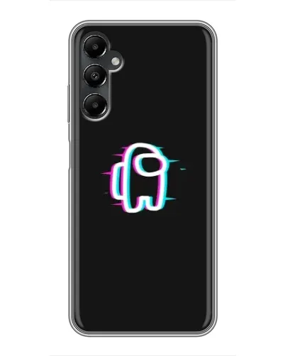 Чехол для Samsung Galaxy A05s с картинкой «Among Us неон»