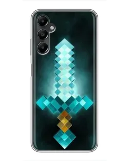 Чехол для Samsung Galaxy A05s с картинкой «Алмазный меч неон» Чехол для Samsung Galaxy A05s с картинкой «Алмазный меч неон»
