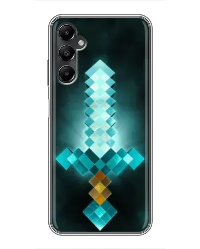 Чехол для Samsung Galaxy A05s с картинкой «Алмазный меч неон» Чехол для Samsung Galaxy A05s с картинкой «Алмазный меч неон»