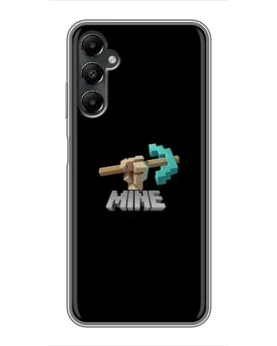 Чехол для Samsung Galaxy A05s с картинкой «Алмазная кирка» Чехол для Samsung Galaxy A05s с картинкой «Алмазная кирка»