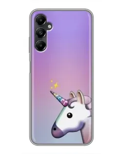 Чехол для Samsung Galaxy A05s с картинкой «Единорог градиент»