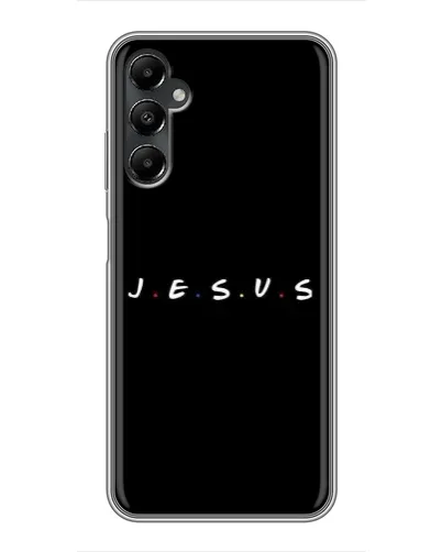 Чехол для Samsung Galaxy A05s с картинкой «Точки веры J.E.S.U.S.»