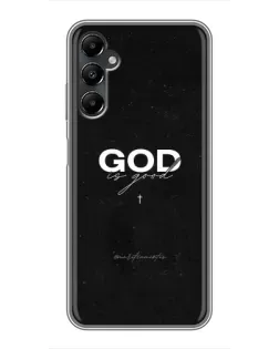 Чехол для Samsung Galaxy A05s с картинкой «GOD — Бог над всем»