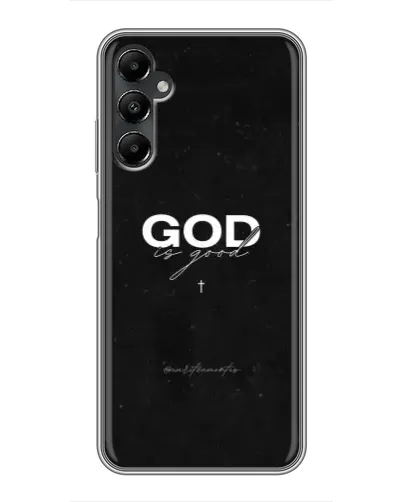 Чехол для Samsung Galaxy A05s с картинкой «GOD — Бог над всем»