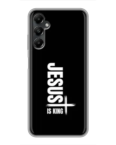 Чехол для Samsung Galaxy A05s с картинкой «Вертикаль веры Jesus»