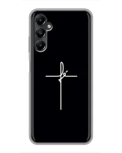 Чехол для Samsung Galaxy A05s с картинкой «Тонкий крест»
