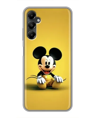 Чехол для Samsung Galaxy A05s с картинкой «Микки на желтом»