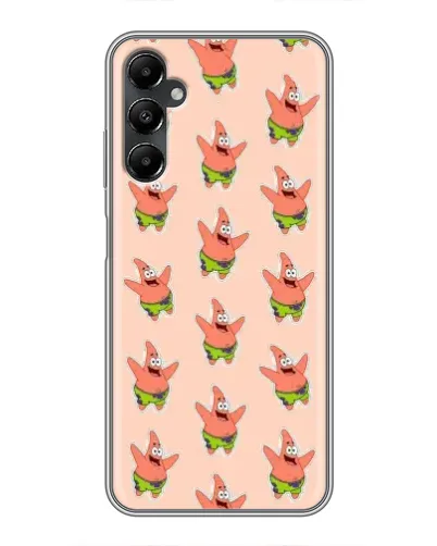 Чехол для Samsung Galaxy A05s с картинкой «Патрик Стар паттерн» Чехол для Samsung Galaxy A05s с картинкой «Патрик Стар паттерн»