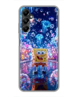 Чехол для Samsung Galaxy A05s с картинкой «Неоновый океан»