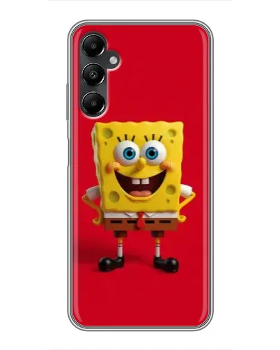 Чехол для Samsung Galaxy A05s с картинкой «Спанч Боб на красном» Чехол для Samsung Galaxy A05s с картинкой «Спанч Боб на красном»