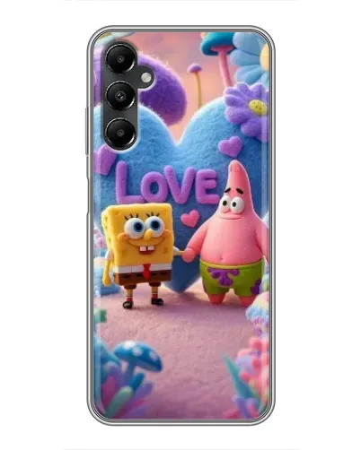 Чехол для Samsung Galaxy A05s с картинкой «Губка Боб Патрик»