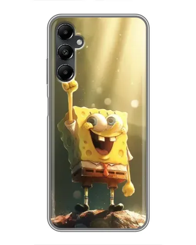 Чехол для Samsung Galaxy A05s с картинкой «Сияющий Спанч Боб» Чехол для Samsung Galaxy A05s с картинкой «Сияющий Спанч Боб»