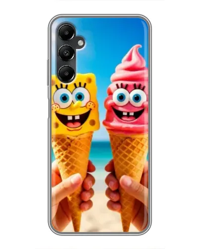 Чехол для Samsung Galaxy A05s с картинкой «Спанч Боб мороженое» Чехол для Samsung Galaxy A05s с картинкой «Спанч Боб мороженое»