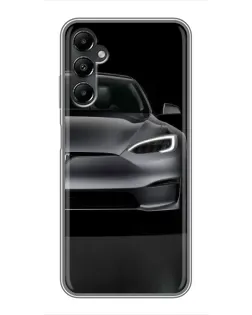Чехол для Samsung Galaxy A05s с картинкой «Tesla Model S Look»
