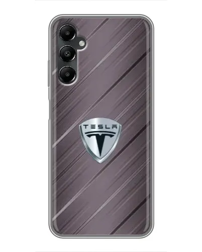 Чехол для Samsung Galaxy A05s с картинкой «Металлическая текстура Tesla» Чехол для Samsung Galaxy A05s с картинкой «Металлическая текстура Tesla»