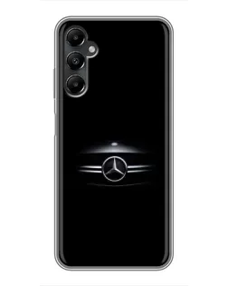 Чехол для Samsung Galaxy A05s с картинкой «Mercedes — абстрактные линии»