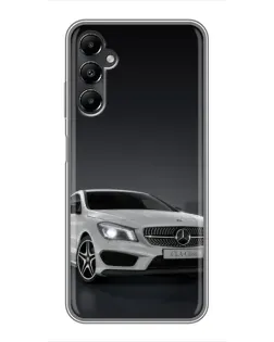 Чехол для Samsung Galaxy A05s с картинкой «Mercedes AMG GT Silver»