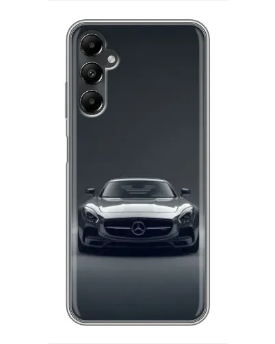 Чехол для Samsung Galaxy A05s с картинкой «Mercedes на черном»