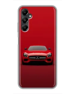 Чехол для Samsung Galaxy A05s с картинкой «Красный Mercedes AMG»