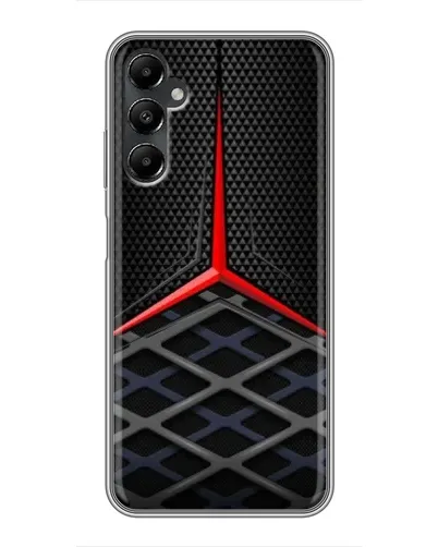 Чехол для Samsung Galaxy A05s с картинкой «Mercedes Carbon Grid»