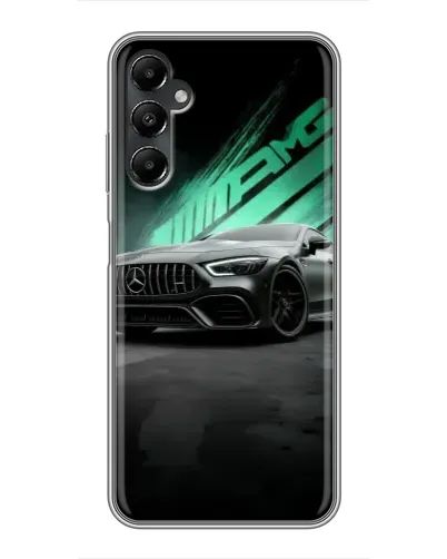 Чехол для Samsung Galaxy A05s с картинкой «Темный Mercedes AMG»