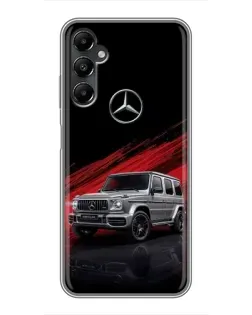 Чехол для Samsung Galaxy A05s с картинкой «Mercedes G-Class красный»