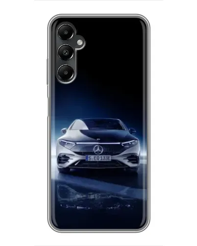 Чехол для Samsung Galaxy A05s с картинкой «Ночной Mercedes EQ»